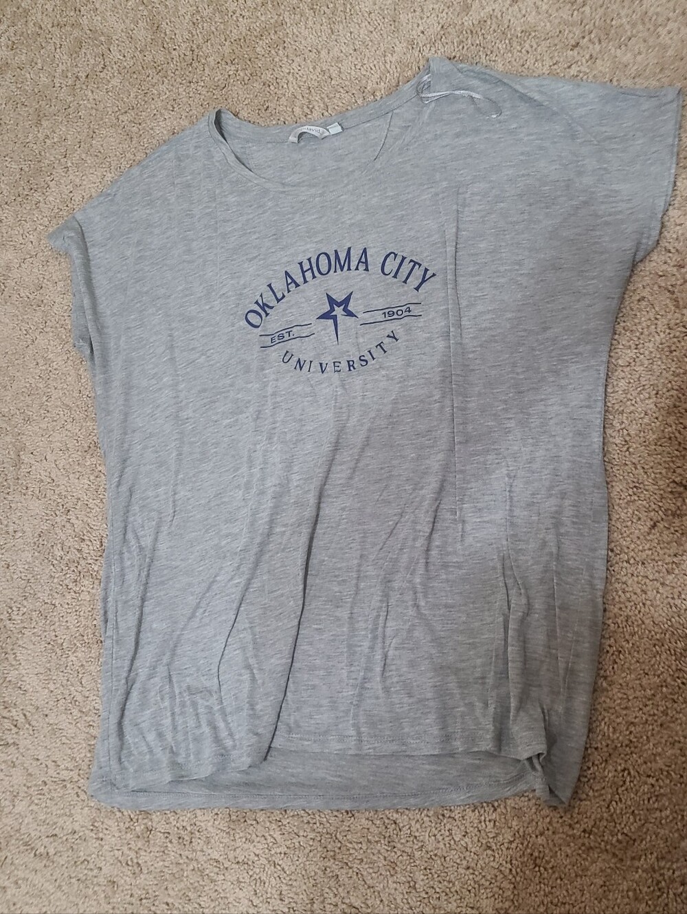 Oklahoma City University Gray Graphic Tee